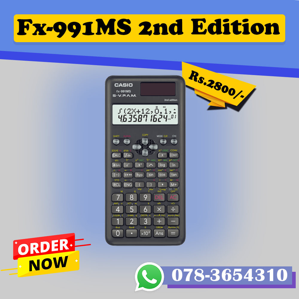 Fx-991MS 2nd Edition